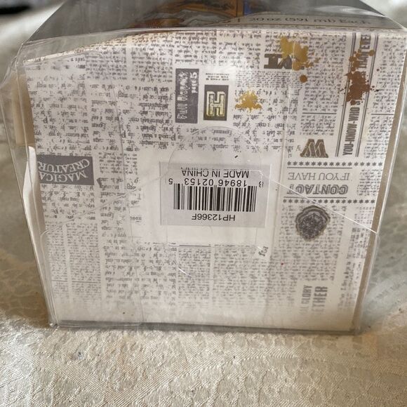 Silver Buffalo Harry Potter Hogwarts Creat Stemless Wine Glass | Holds 20oz - Picture 4 of 4